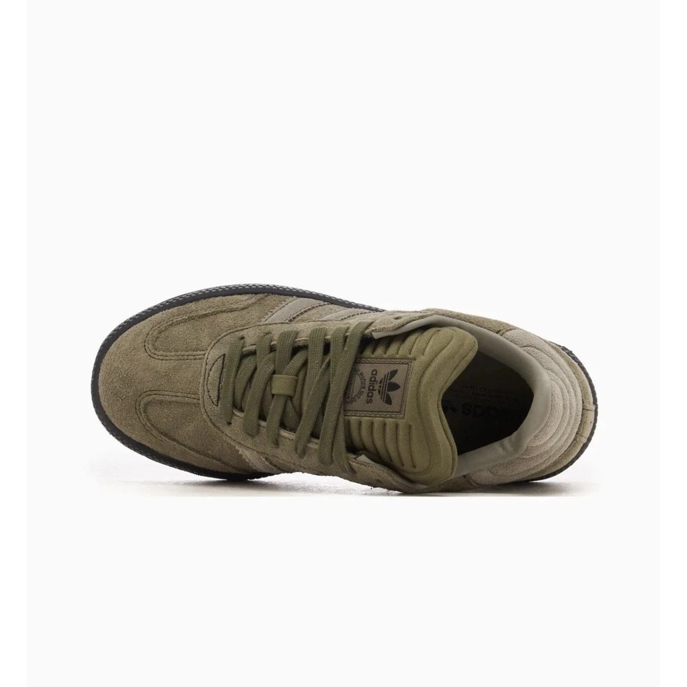 adidas Samba XLG Womens Sz 5.5 Mens 4.5 Olive Strata Sneakers Shoes ID3913 NEW - Picture 3 of 7